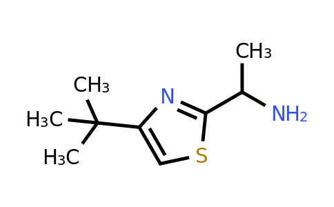 CAS 642931-77-9 | 1-(4-tert-Butyl-1,3-thiazol-2-yl)ethan-1-amine
