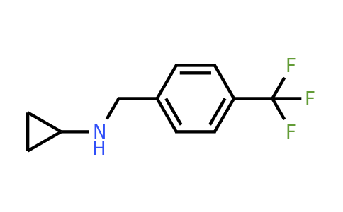 CAS 643007-99-2 | N-(4-(Trifluoromethyl)benzyl)cyclopropanamine