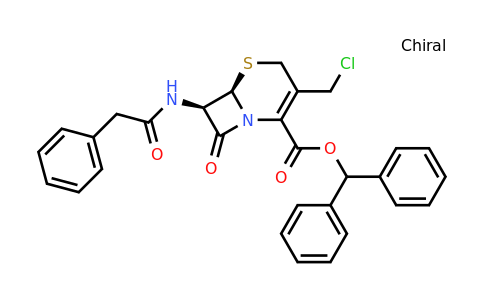 CAS 64308-63-0 | (6R,7R)-Benzhydryl 3-(chloromethyl)-8-oxo-7-(2-phenylacetamido)-5-thia-1-azabicyclo[4.2.0]oct-2-ene-2-carboxylate