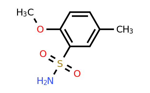 CAS 643087-31-4 | 2-Methoxy-5-methyl-benzenesulfonamide