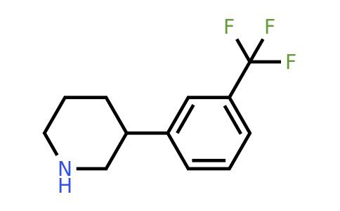 CAS 64321-45-5 | 3-[3-(trifluoromethyl)phenyl]piperidine