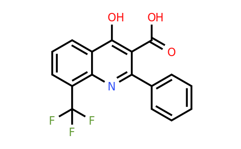CAS 64321-97-7 | 4-Hydroxy-2-phenyl-8-(trifluoromethyl)quinoline-3-carboxylic acid