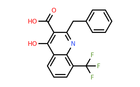CAS 64322-02-7 | 2-Benzyl-4-hydroxy-8-(trifluoromethyl)quinoline-3-carboxylic acid