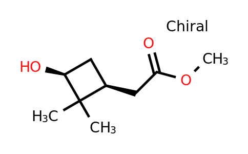CAS 64396-96-9 | methyl 2-[(1S,3S)-3-hydroxy-2,2-dimethylcyclobutyl]acetate