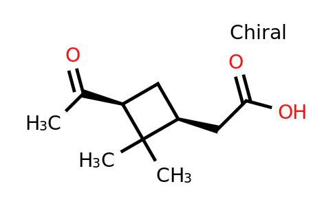 CAS 64396-97-0 | 2-((1S,3S)-3-Acetyl-2,2-dimethylcyclobutyl)-acetic acid