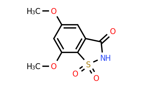 CAS 64404-51-9 | 5,7-dimethoxy-2,3-dihydro-1lambda6,2-benzothiazole-1,1,3-trione