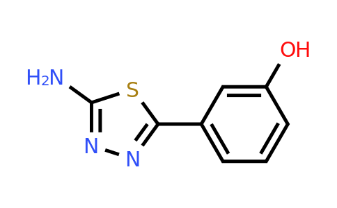 CAS 64405-79-4 | 3-(5-Amino-1,3,4-thiadiazol-2-yl)phenol
