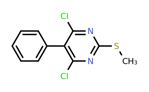 CAS 64415-11-8 | 4,6-Dichloro-2-(methylthio)-5-phenylpyrimidine