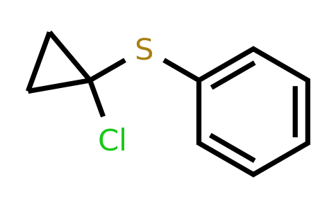 CAS 64416-57-5 | [(1-Chlorocyclopropyl)thio]benzene