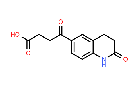 CAS 64483-55-2 | 4-oxo-4-(2-oxo-1,2,3,4-tetrahydroquinolin-6-yl)butanoic acid