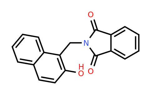 CAS 64489-92-5 | 2-((2-Hydroxynaphthalen-1-yl)methyl)isoindoline-1,3-dione