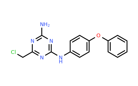 CAS 644959-89-7 | 6-(Chloromethyl)-N2-(4-phenoxyphenyl)-1,3,5-triazine-2,4-diamine