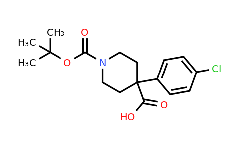 CAS 644981-94-2 | 1-Boc-4-(4-chlorophenyl)-4-carboxypiperidine