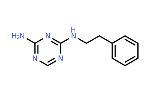 CAS 645-30-7 | N2-Phenethyl-1,3,5-triazine-2,4-diamine