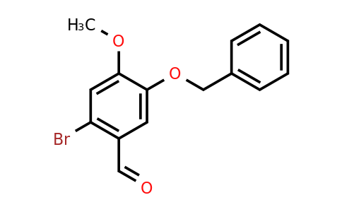 CAS 6451-86-1 | 2-Bromo-4-methoxy-5-(benzyloxy)benzaldehyde