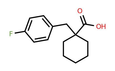 CAS 645408-41-9 | 1-(4-Fluorobenzyl)cyclohexanecarboxylic acid