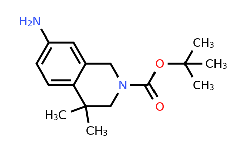 CAS 645418-66-2 | tert-Butyl 7-Amino-4,4-dimethyl-3,4-dihydro-1H-isoquinoline-2-carboxylate