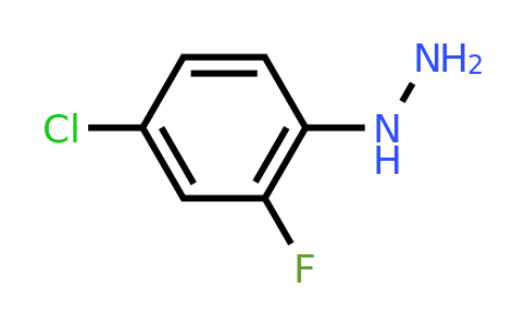 CAS 64548-20-5 | (4-Chloro-2-fluorophenyl)hydrazine