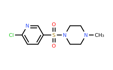 CAS 64614-53-5 | 1-[(6-chloropyridin-3-yl)sulfonyl]-4-methylpiperazine