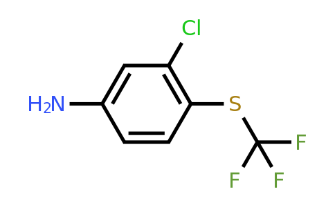 CAS 64628-74-6 | 3-Chloro-4-((trifluoromethyl)thio)aniline