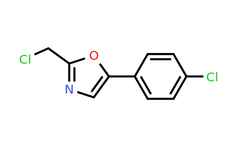 CAS 64640-12-6 | 2-(chloromethyl)-5-(4-chlorophenyl)-1,3-oxazole