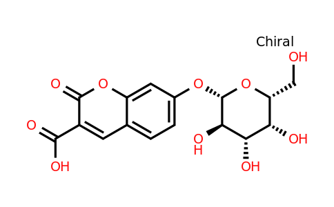 CAS 64664-99-9 | 2-Oxo-7-(((2S,3R,4S,5R,6R)-3,4,5-trihydroxy-6-(hydroxymethyl)tetrahydro-2H-pyran-2-yl)oxy)-2H-chromene-3-carboxylic acid