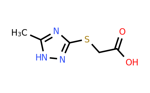 CAS 64679-65-8 | [(5-Methyl-1H-1,2,4-triazol-3-YL)thio]acetic acid