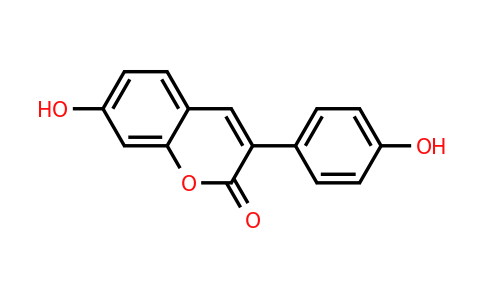 CAS 6468-36-6 | 7-hydroxy-3-(4-hydroxyphenyl)chromen-2-one