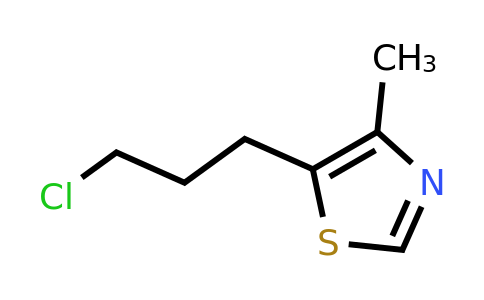 CAS 6469-36-9 | 5-(3-chloropropyl)-4-methyl-1,3-thiazole
