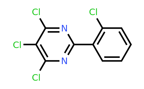 CAS 647824-43-9 | 4,5,6-Trichloro-2-(2-chlorophenyl)pyrimidine