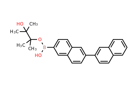 3-hydroxy-2,3-dimethylbutan-2-yl hydrogen [2,2'-binaphthalen]-6-ylboronate