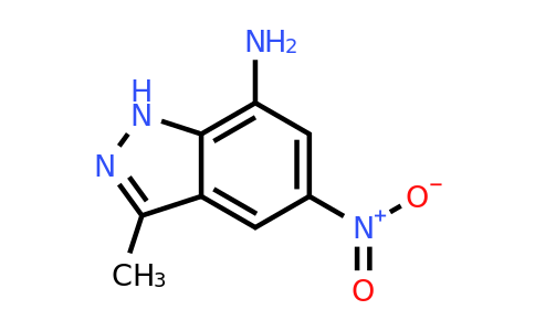 CAS 647853-25-6 | 3-Methyl-5-nitro-1H-indazol-7-amine
