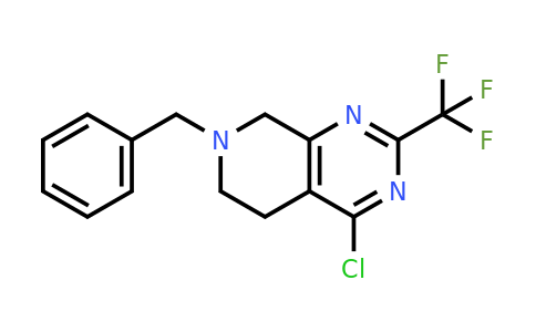 CAS 647863-01-2 | 7-Benzyl-4-chloro-2-(trifluoromethyl)-5,6,7,8-tetrahydropyrido[3,4-D]pyrimidine
