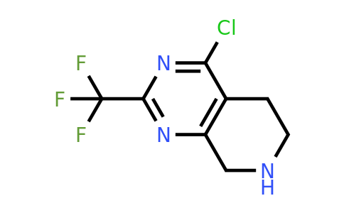 CAS 647863-08-9 | 4-chloro-2-(trifluoromethyl)-5,6,7,8-tetrahydropyrido[3,4-d]pyrimidine