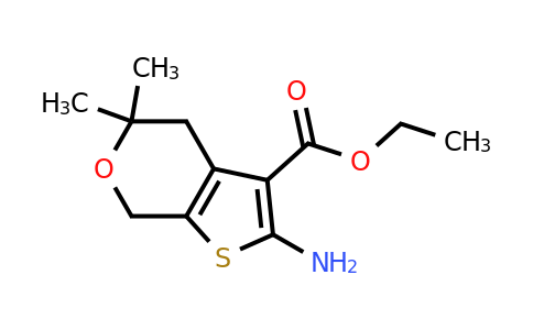CAS 64792-51-4 | ethyl 2-amino-5,5-dimethyl-4,7-dihydrothieno[2,3-c]pyran-3-carboxylate