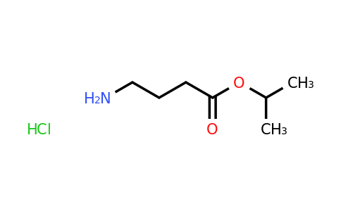 CAS 64834-27-1 | propan-2-yl 4-aminobutanoate hydrochloride