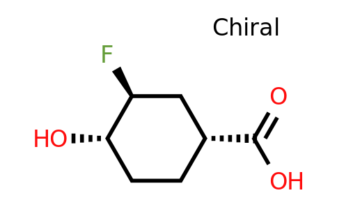CAS 648419-97-0 | (1R,3S,4S)-3-Fluoro-4-hydroxycyclohexanecarboxylic acid