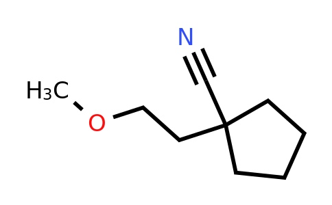 CAS 64871-75-6 | 1-(2-methoxyethyl)cyclopentane-1-carbonitrile