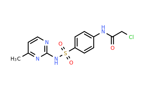 CAS 64877-35-6 | 2-Chloro-N-(4-(N-(4-methylpyrimidin-2-yl)sulfamoyl)phenyl)acetamide