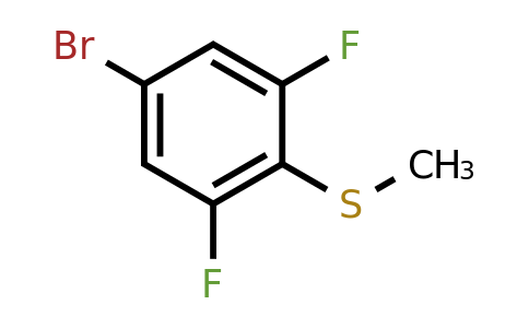 CAS 648905-87-7 | 1-Bromo-3,5-difluoro-4-(methylsulfanyl)benzene