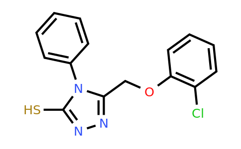 CAS 64910-34-5 | 5-[(2-chlorophenoxy)methyl]-4-phenyl-4H-1,2,4-triazole-3-thiol