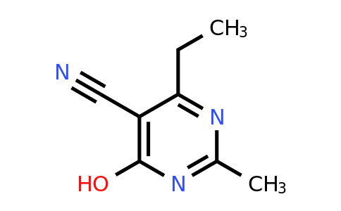 CAS 64929-23-3 | 4-Ethyl-6-hydroxy-2-methylpyrimidine-5-carbonitrile