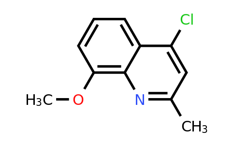 CAS 64951-58-2 | 4-Chloro-8-methoxy-2-methylquinoline