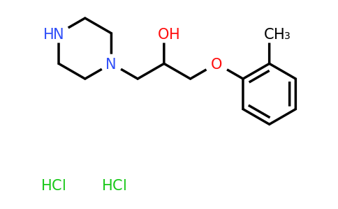 CAS 64966-36-5 | 1-(2-methylphenoxy)-3-(piperazin-1-yl)propan-2-ol dihydrochloride