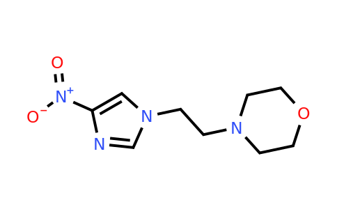 CAS 6497-78-5 | 4-(2-(4-Nitro-1H-imidazol-1-yl)ethyl)morpholine