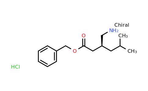 CAS 649748-11-8 | (S)-Benzyl 3-(aminomethyl)-5-methylhexanoate hydrochloride
