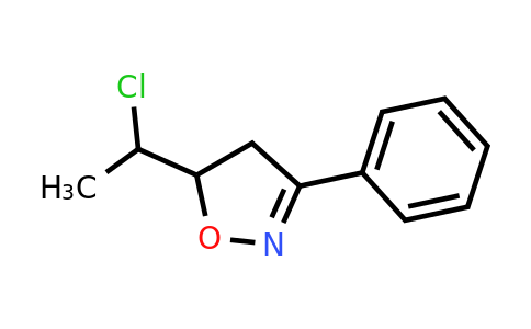 CAS 64984-97-0 | 5-(1-chloroethyl)-3-phenyl-4,5-dihydro-1,2-oxazole
