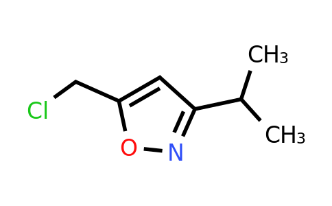 CAS 64988-71-2 | 5-(Chloromethyl)-3-isopropylisoxazole