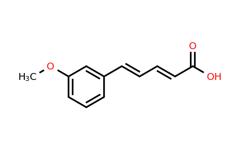 CAS 6500-63-6 | (2E,4E)-5-(3-methoxyphenyl)penta-2,4-dienoic acid