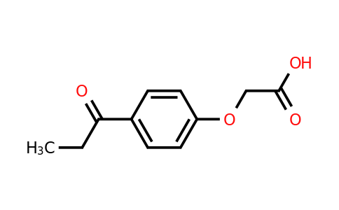 CAS 6501-31-1 | 2-(4-propanoylphenoxy)acetic acid